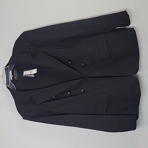 Lane Bryant black double breasted blazer size 20P